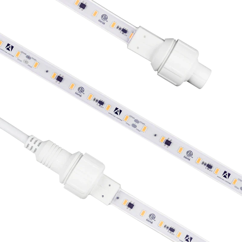 Proluxe PLX-H3COB-40K-KIT-12 12FT 4000K - 120V H3 KITS INCLUDE: (1) LENGTH OF 120V H3 WITH MOLDED MALE+FEMALE CONNECTORS, (1) 5FT REMOVABLE POWER CORD WITH PLUG & FEMALE CONNECTOR, (1) REMOVABLE END CAP, (1) PLASTIC MOUNTING CLIP PER FOOT OF LENGTH