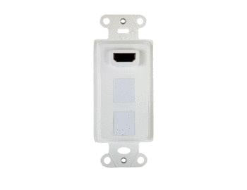 On-Q WP1011BK PRE-CONFIG HDMI 2PORT STRAP BK(M10)