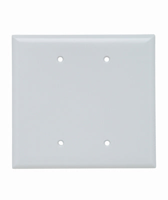 On-Q SPO23W SMOOTH PLASTIC JUMBO 2G BLANK WH