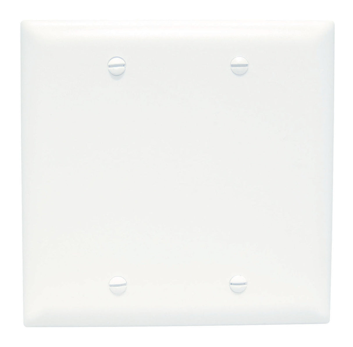 On-Q TP23W 2GANGBLANKWALLPLATE,WHITE