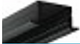 Lumentruss 1300 Series Aluminum Channel, 8ft