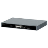 Intellinet 561983 16-Port Gigabit Ethernet PoE+ Switch with 2 SFP Ports