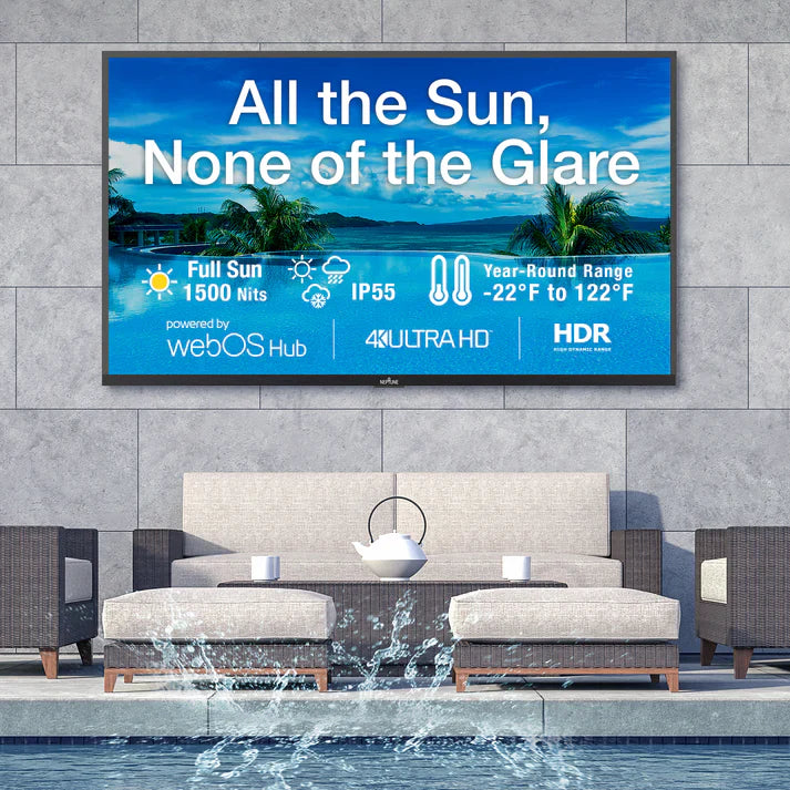 Neptune 75" Full Sun Outdoor Smart TVs (2026)