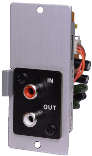 TOA E-04R Processor Module for H-1 Speakers Dual RCA Jacks