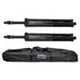 Earthquake 2B-ST35M v2 ONE PAIR of STEEL DJ speaker stand with 35mm dia. Pole and carrying bag