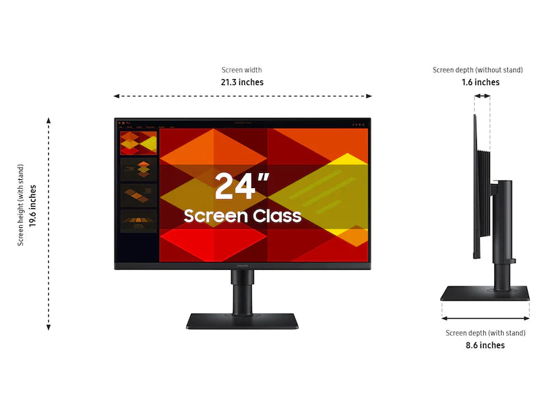 Samsung  S24D402GAN  LCD 24 S40GD FHD Monitor