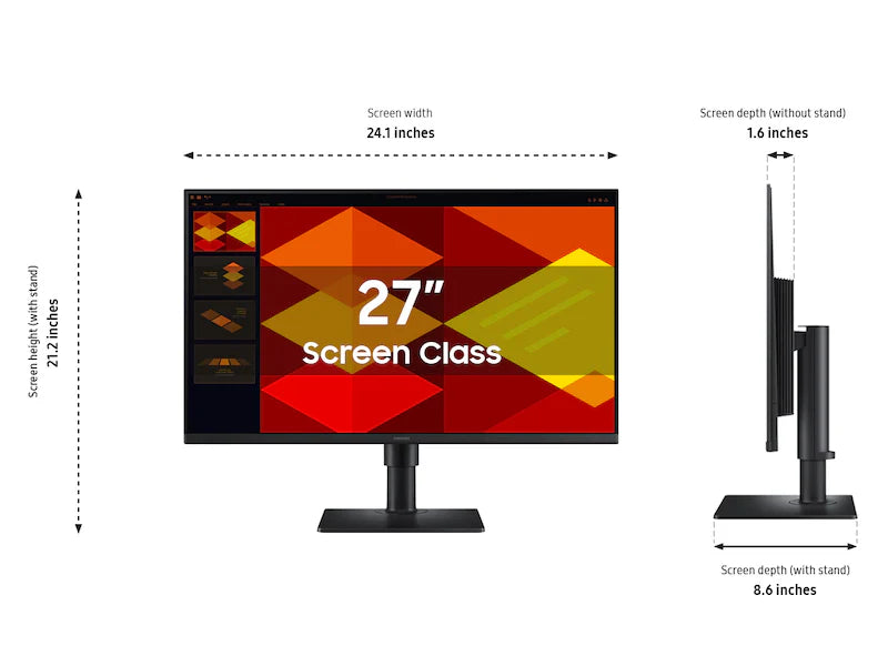 Samsung  S27D408GAN  LCD 27 S40GD FHD Monitor