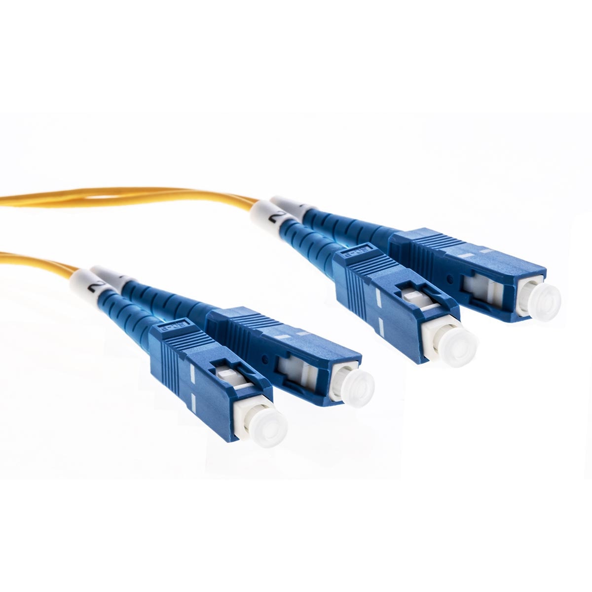 Cleerline 3DOS2SCSC10m-UPC Duplex Patch Cable, SC/UPC-SC/UPC, OS2, 3.0 mm Riser, 10 m / 33 ft Per Each