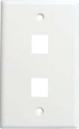 Vertical Cable Wall Plates Standard Size