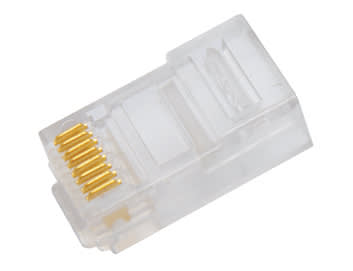 On-Q 36440501 RJ45 CAT5 MOD PLUG (M25)