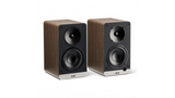 Elac 4.5" Debut ConneX Powered Monitor Speakers - Walnut, Pair
