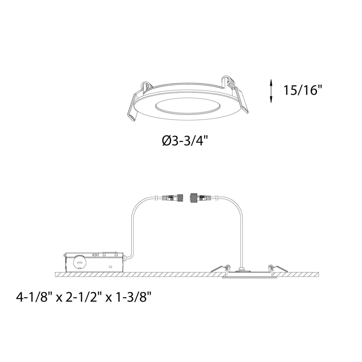 DALS 3″ Round Panel Light 5003-CC