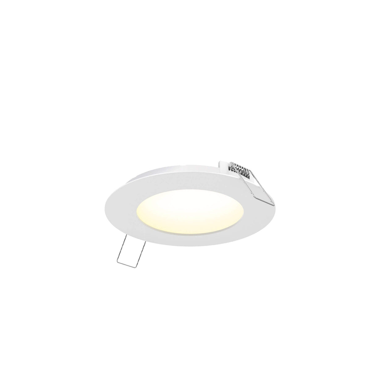 DALS 5004-CC-WH Multi CCT Slim Round Recessed Panel Light