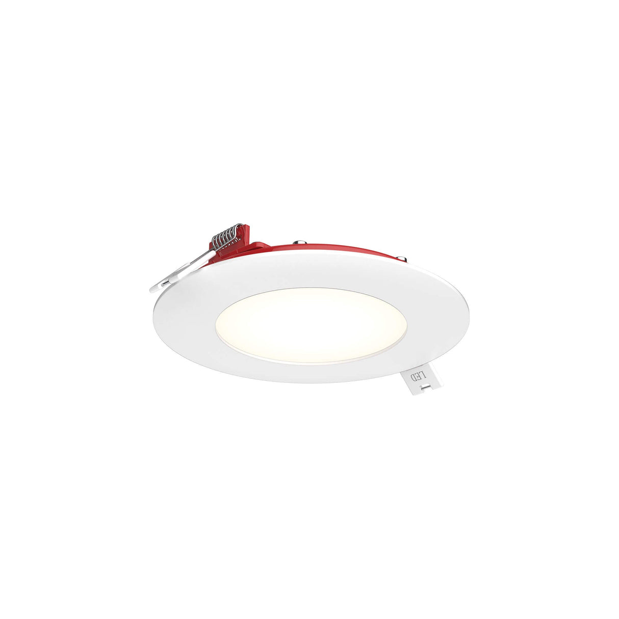 DALS 5004-FR-CC-V-WH Multi CCT Slim Round Recessed 2 Hour Fire Rated - universal 120V-347V, 0-10V dimming