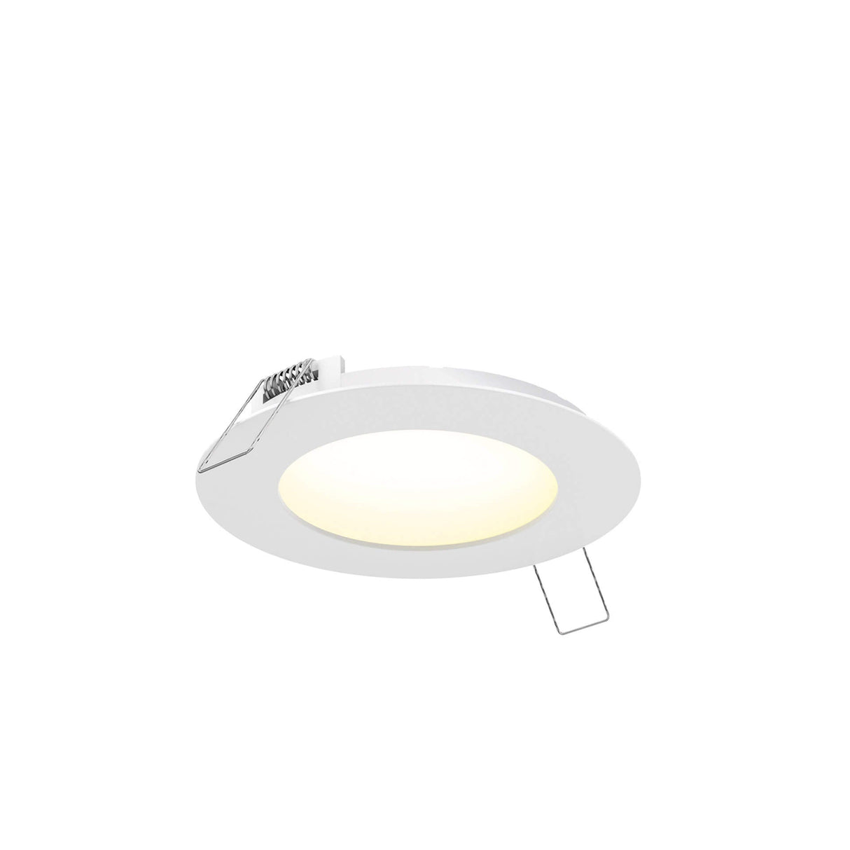 DALS 5006-CC-V-WH Multi CCT Slim Round Recessed Panel Light - universal 120V-347V, 0-10V dimming