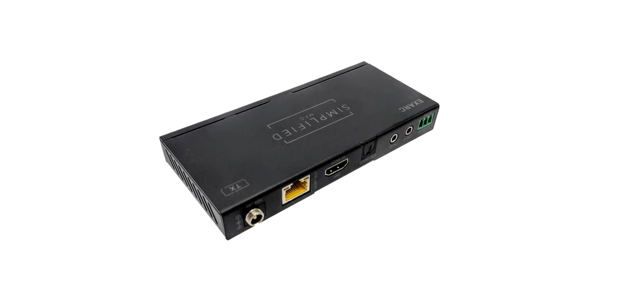 Simplified EXARC 4K HDMI 40m/131 ft. on Cat6/Cat 5e 18Gbps extender