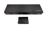 Simplified MX44KT Scaling 50m 4K 4x4 HDMI Matrix Kit over CAT5e/6/7