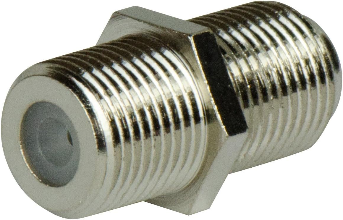 On-Q AC300650 NICKEL F81 COUPLER 50 PK