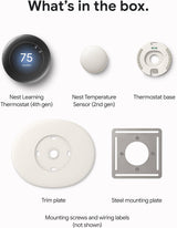 Nest Learning Thermostat (4th gen) + Nest Temperature Sensor (2nd gen)