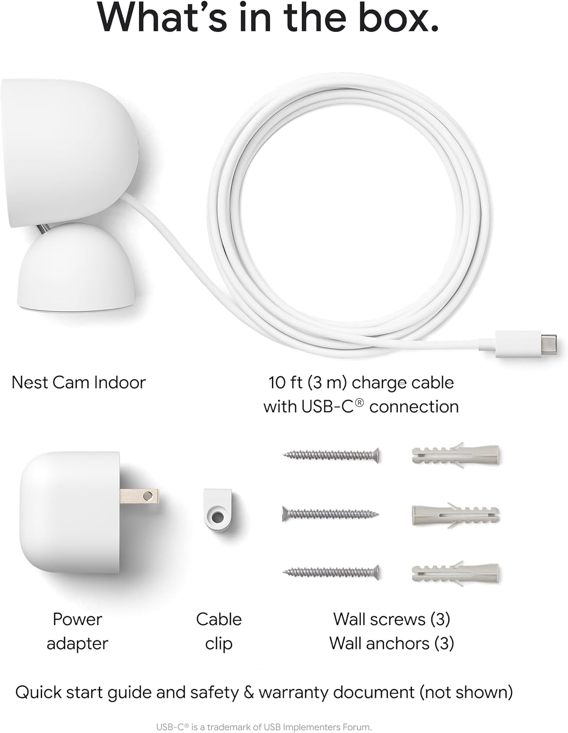 Nest Cam Indoor (Wired, 3rd Gen)