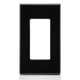 Leviton 80301 1-Gang Decora Plus Screwless Wallplate Polycarbonate