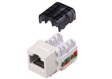Vanco Category 6 90 Degree Keystone Inserts- 8 Conductor