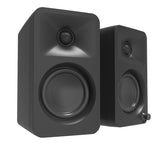 Kanto ORAMB Powered Reference Desktop Speakers with USB-C Input and Bluetooth - Black, Pair
