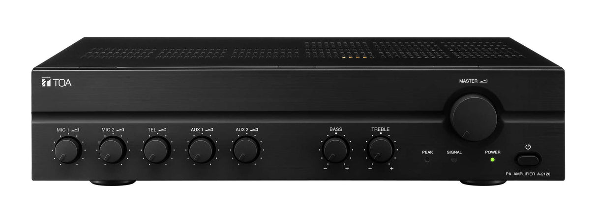 TOA A-2240 CU Mixer/Amp 5-Input (Mic Line Tel) 240W Paging Priority Mute