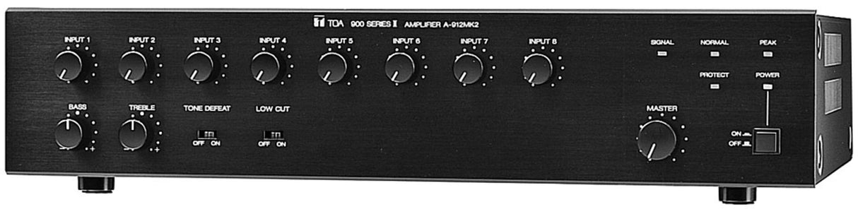 TOA A-903MK2 UL Mixer/Amplifier Modular 30 W Eight Module Ports Black (2U)