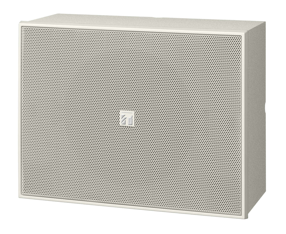 TOA BS-678 Paging Speaker Wood Box type 70.7/100 V Transformer (3W) White Priced Per Unit Sold in pairs