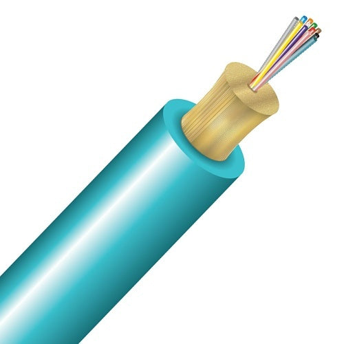 Cleerline TN012M3D9AR 12 Strand BendSafe® Distribution TB, Riser, 50/125, OM3 Per 1000ft Spool