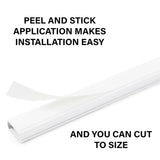 Sanus CCS2KWH 10-Piece 48in x 1in PVC Cord/Cable Organization Kit.  PANDUIT