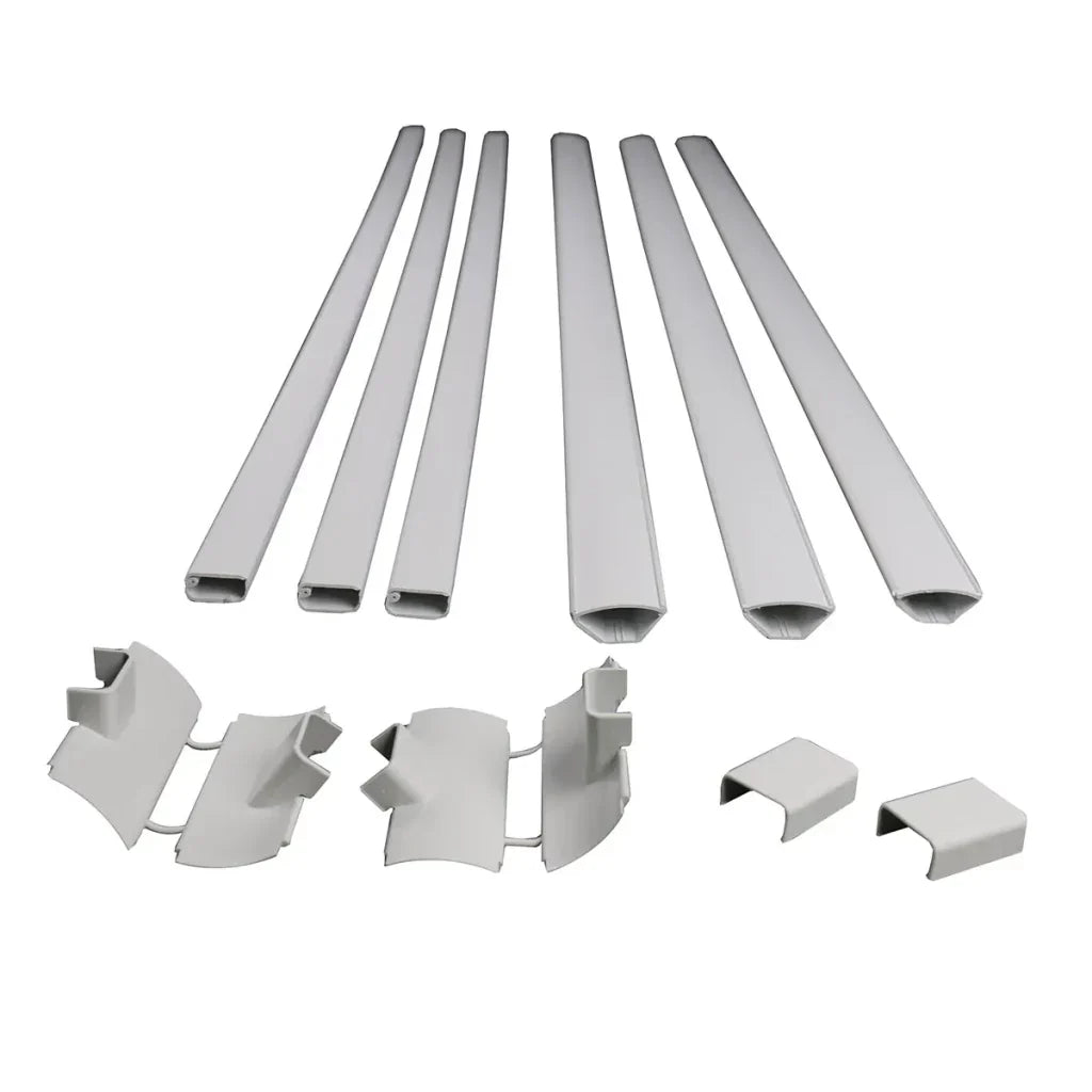 Sanus CCSHEK 12-Piece 48-in x 1-in PVC Home Theater Cabling Kit.  PANDUIT
