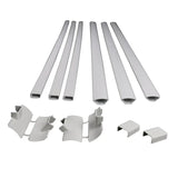 Sanus CCSHEK 12-Piece 48-in x 1-in PVC Home Theater Cabling Kit.  PANDUIT