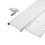 Sanus CCSTVK 2-Piece 3.5in PVC White Flat Screen TV Kit