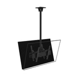 Kanto CM600BTB Back-to-Back Dual Screen TV Ceiling Mount for 40” to 80” TVs