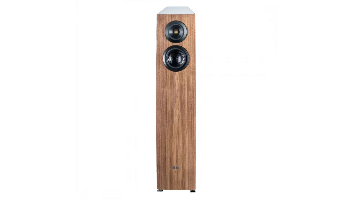 Elac 7" Concentro S 509 Floorstanding Speaker - Gloss Walnu, Each