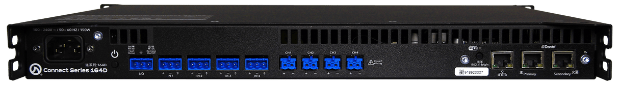 LEA CS164D Smart AMP | 4 Channels | 160 Watts Per Channel