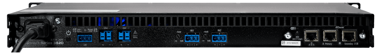 LEA CS352D Smart AMP | 2 Channels | 350 Watts Per Channel