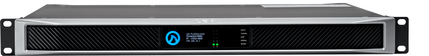 LEA CS702D-ADSP Smart AMP | 2 Channels | 700 Watts Per Channel