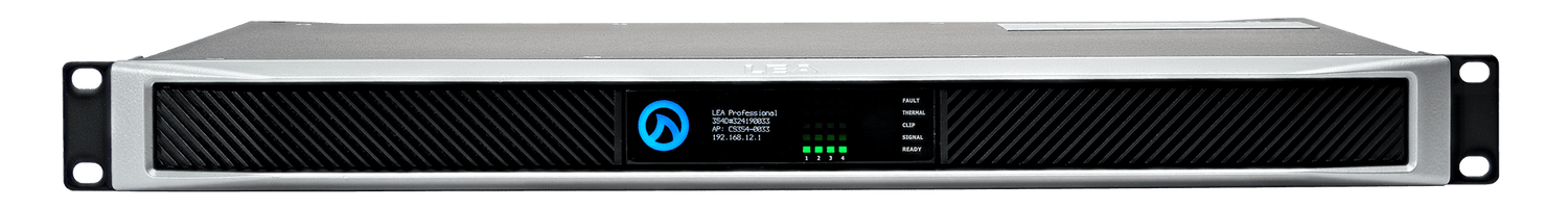 LEA CS354D-G Smart AMP | 4 Channels | 350 Watts Per Channel