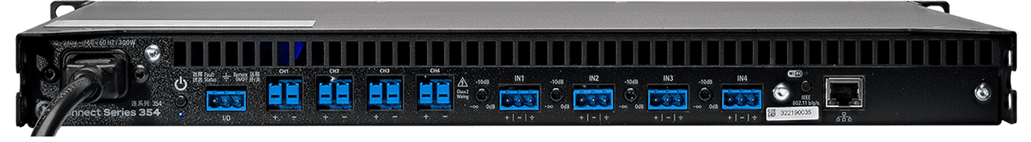 LEA CS354-G Smart AMP | 4 Channels | 350 Watts Per Channel