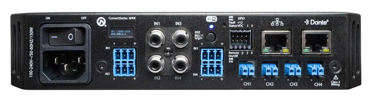 LEA CS64D Smart AMP | 4 Channels | 60 Watts Per Channel