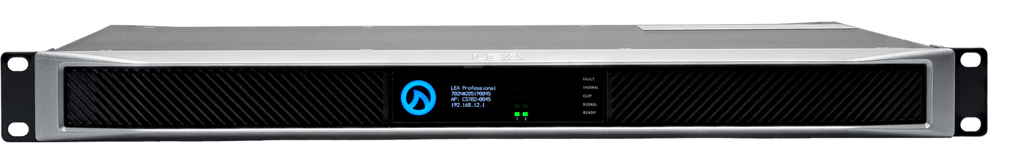 LEA CS702-ADSP  Smart AMP | 2 Channels | 700 Watts Per Channel