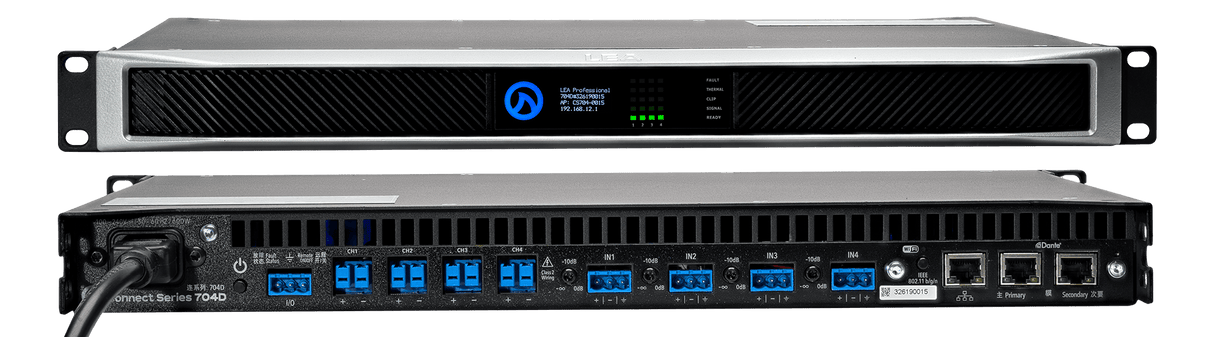 LEA CS704D Smart AMP | 4 Channels | 700 Watts Per Channel