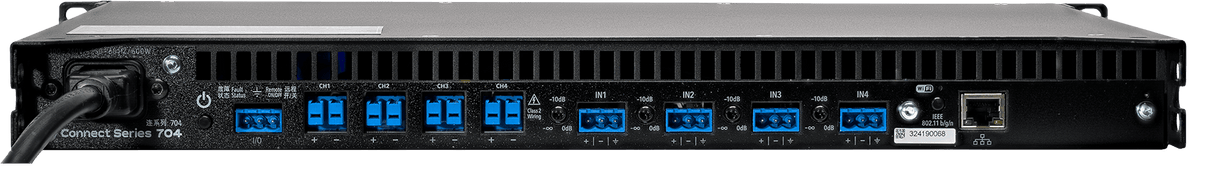 LEA CS704-G Smart AMP | 4 Channels | 700 Watts Per Channel