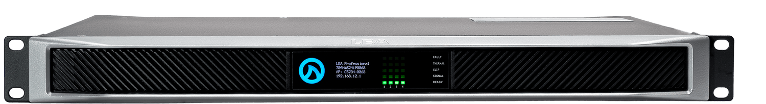 LEA CS704-G Smart AMP | 4 Channels | 700 Watts Per Channel