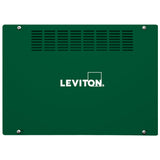 Leviton DINRK-1 DIN Rail Rack Mount Enclosure, Small, 14” x 10” with (1) 12.9” (33cm) rail