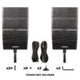 Earthquake DJ Array GEN2 2 LINE ARRAYS SETS OF (4" 2-WAY X 4); Generation 2-PER PAIR