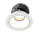 Proluxe ChromaDMX 4in DMX RGB+TW Downlight, Round Trim, White Finish